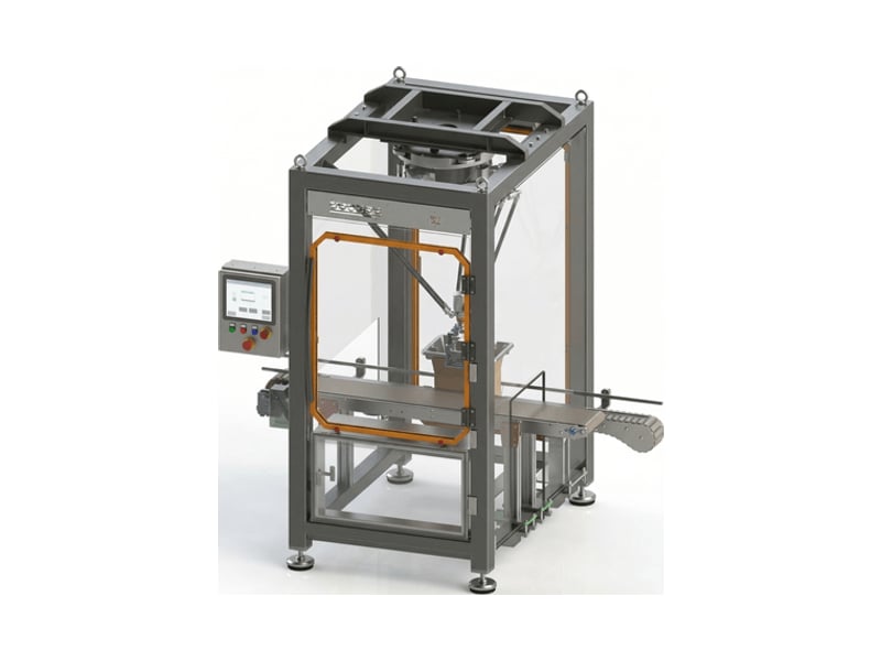 Automatic Case Packer — Delta Robot 4-Axis (2 in 1)