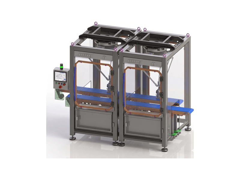 P&P Counting Unit — Delta Robot 4-Axis (Dual)